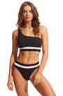 Vorschau: SEAFOLLY Damen Bikinihose Slice Of Splice Spliced High Rise