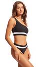 Vorschau: SEAFOLLY Damen Bikinihose Slice Of Splice Spliced High Rise