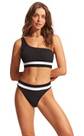 Vorschau: SEAFOLLY Damen Bikinihose Slice Of Splice Spliced High Rise
