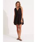 Vorschau: SEAFOLLY Damen Beach Basics Ladder Detail Dress