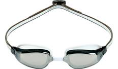 WHITE GREY LENS MIRROR SILVER