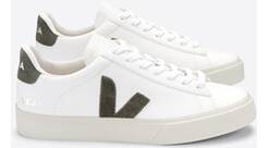 Vorschau: VEJA Herren Freizeitschuhe CAMPO CHROMEFREE LEATHER EXTRA-WHITE_KAKI