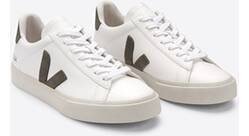 Vorschau: VEJA Herren Freizeitschuhe CAMPO CHROMEFREE LEATHER EXTRA-WHITE_KAKI