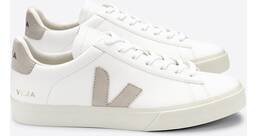 Vorschau: VEJA Herren Freizeitschuhe CAMPO CHROMEFREE LEATHER EXTRA-WHITE_NATURAL-SUEDE