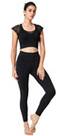 Vorschau: YVETTE Damen Tight Leggings Charly