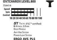Vorschau: Donic-Schildkröt Tischtennisschläger Ovtcharov 800 FSC