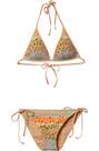 Vorschau: DELICATELOVE Damen Bikini Bikini Set Cotton JIL Candy Leo