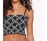 Vorschau: LINGADORE Damen Bikinioberteil Smocked bikini Top