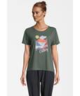 Vorschau: KRIMSON KLOVER Damen Shirt Top Alia Graphic Shortsleeve