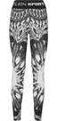 Vorschau: PLEIN SPORT Damen Tight OPTICAL FLOWER