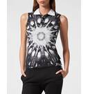 Vorschau: PLEIN SPORT Damen Polo OPTICAL FLOWER