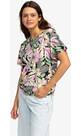 Vorschau: ROXY Damen Shirt FLOWERS FOR LIF KTTP