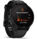 Vorschau: GARMIN FORERUNNER® 955 SOLAR Schwarz mit Silikon-Wechselarmband 22 mm