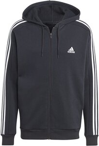 ADIDAS Herren Kapuzensweat Essentials 3-Streifen