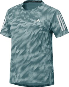 ADIDAS Damen T-Shirt Own The Run Allover-Print