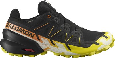 SALOMON Herren Trailrunningschuhe SHOES SPEEDCROSS 6 GTX Black/Sulphr/Bpar