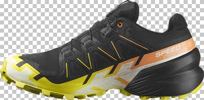SALOMON Herren Trailrunningschuhe SHOES SPEEDCROSS 6 GTX Black/Sulphr/Bpar – Bild 4