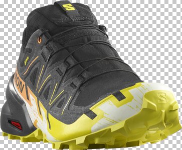 SALOMON Herren Trailrunningschuhe SHOES SPEEDCROSS 6 GTX Black/Sulphr/Bpar – Bild 5
