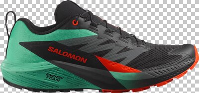 SALOMON Herren Trailrunningschuhe SHOES SENSE RIDE 5 Black/Bay/Chert