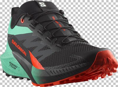 SALOMON Herren Trailrunningschuhe SHOES SENSE RIDE 5 Black/Bay/Chert – Bild 5