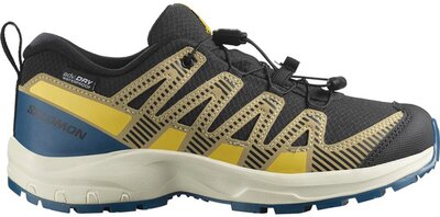 SALOMON Kinder Multifunktionsschuhe SHOES XA PRO V8 WP J Black/Gray Green/Po