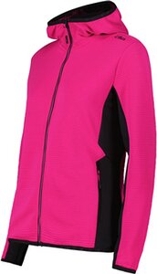 CMP Damen Kapuzensweat WOMAN JACKET FIX HOOD – Bild 3
