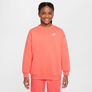 NIKE Kinder Sweatshirt G NSW CLUB FLC OVRSZD CREW LBR