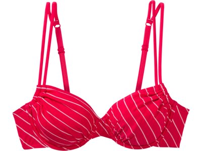etirel Damen Bikinioberteil D-Bikini-OT Malisa Diagonal Rot