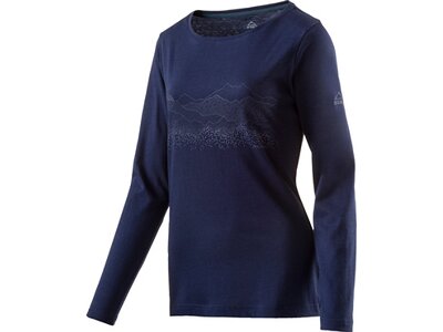 McKINLEY Damen Hemd D-T-Shirt Aravalli Blau