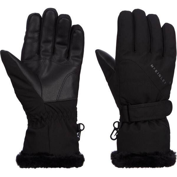 McKINLEY Mädchen Handschuh Emyra, Größe 4 in BLACK NIGHT 294547