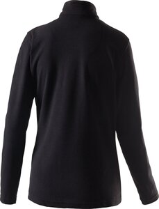 McKinley Damen Ski-Fleece Rolli Sweatshirt CORTINA II schwarz 