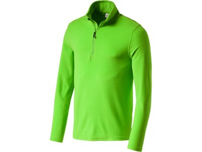 McKINLEY Herren Fleece-Longshirt Cortina II Grün