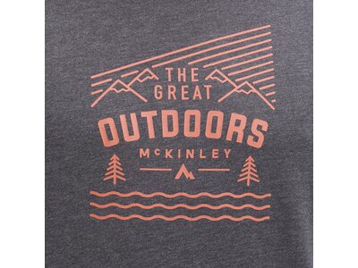 McKINLEY Herren Shirt He.-T-Shirt Jaggo M Grau