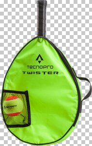 TECNOPRO Kinder Tennis-Set Twister 19 Gelb/Schwarz One Size