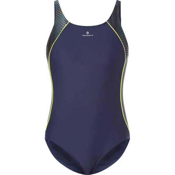 Bademode - TECNOPRO Damen Badeanzug D Schwimmanzug Rusantia › Blau  - Onlineshop Intersport