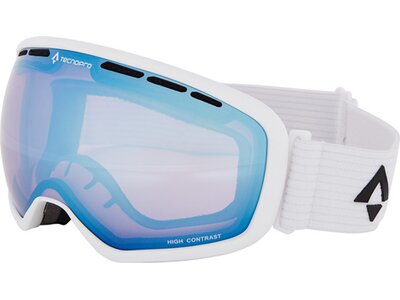 TECNOPRO Herren Ski-Brille Ten-Nine High-Contrast RE Weiß