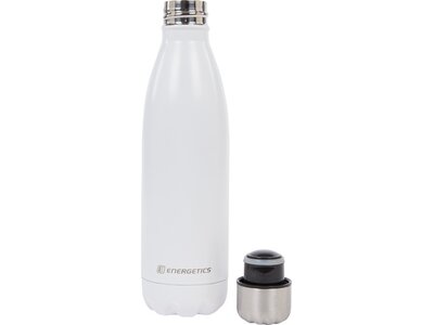 ENERGETICS Trinkflasche Metal Bottle 0.5L Weiß
