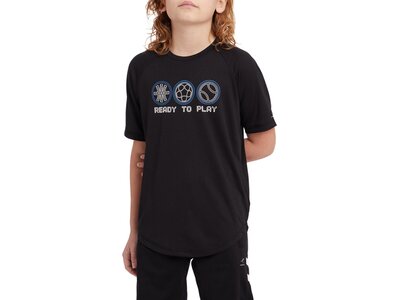 ENERGETICS Kinder Shirt Ju.-T-Shirt Mali B Schwarz