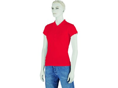 INTERSPORT Damen Polo Damen Poloshirt corporate collection Rot