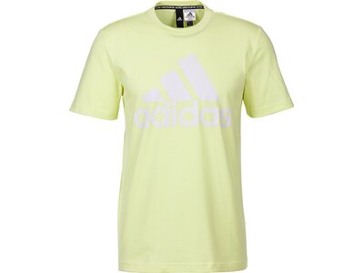 adidas Herren Logo Tee Sportmode T-Shirt Gelb
