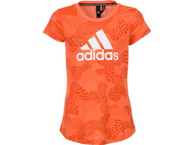 adidas Mädchen Must Haves Graphic T-Shirt Orange