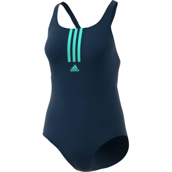 ADIDAS Damen Badeanzug SH3.RO MID 3S S › Blau  - Onlineshop Intersport