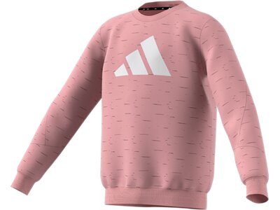 ADIDAS Kinder Sweatshirt U 3 BAR CREW Pink