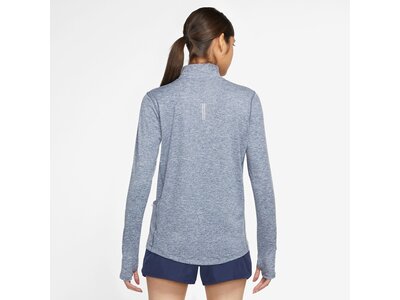 NIKE Damen Laufsport Shirt Langarm Grau