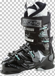 Damen Atomic 35 blau/grau Ski Stiefel Größe 26.5/6 sehr guter Zustand!!! 
