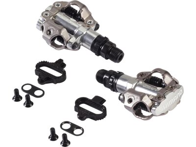 SHIMANO MTB Pedale PD-M520 Silber