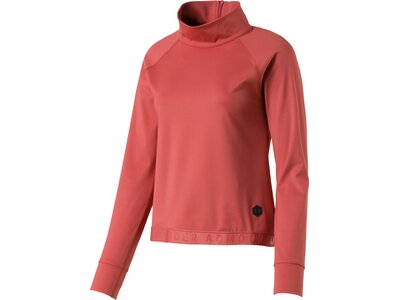UNDERARMOUR Damen Sweatshirt "CG Rush LS" Langarm Pink