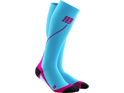 CEP Damen Socke pro+ run 2.0 Blau