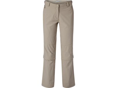 McKINLEY Damen Zipp-Off-Hose mit Insektenschutz "Mandorak" Grau