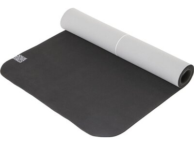 ENERGETICS Yoga-Matte Natural Rubber Microfiber Saf Grau